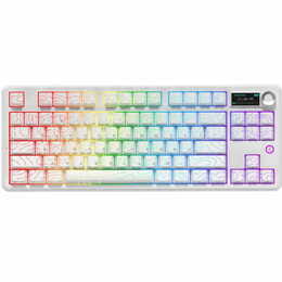 Клавіатура бездротова Ajazz AK870 V2 Maillard Switch White (AK870-V2-S-W)