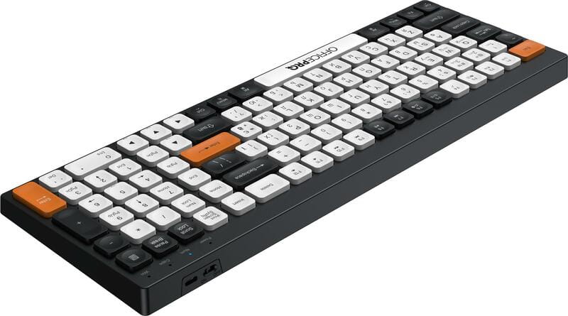 Клавіатура бездротова OfficePro SK985BO Bluetooth Black/White