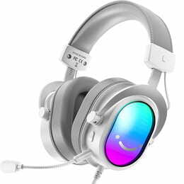 Гарнитура Fifine H16W 7.1 White RGB