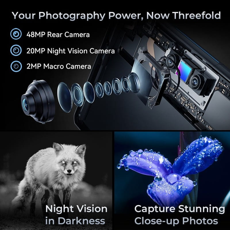 Планшет Oukitel RT7 12/512GB 5G Black