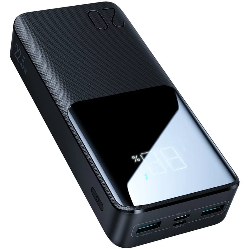 Универсальная мобильная батарея Joyroom 20000mAh 22.5W Black (JR-QP192)