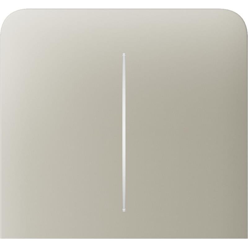 Кнопка боковая для двухклавишного вертикального выключателя проходного типа Ajax SideButton Vertical (2-gang) Ivory