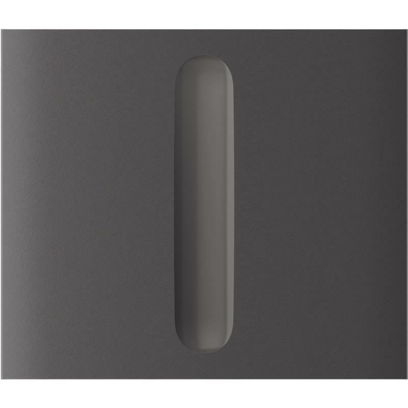 Кнопка центральна для одноклавішного вертикального вимикача димера Ajax CenterButton Dimmer Vertical 1-gang 2-way Grey