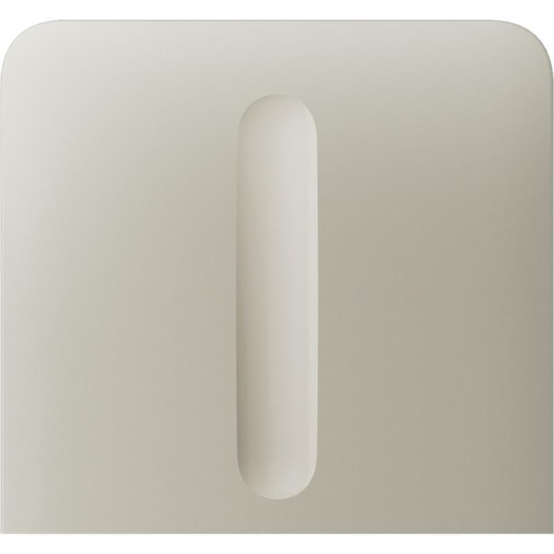 Кнопка боковая для одноклавишного вертикального выключателя димера Ajax SideButton Vertical Dimmer (1-gang/2-way) Ivory