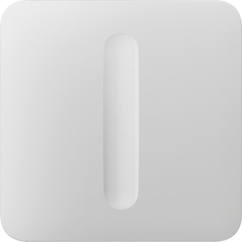 Кнопка для одноклавишного выключателя димера Ajax SoloButton Dimmer (1-gang/2-way) White