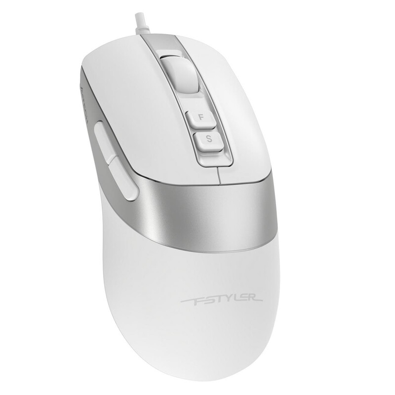 Мышь A4Tech Fstyler FM50S Plus White