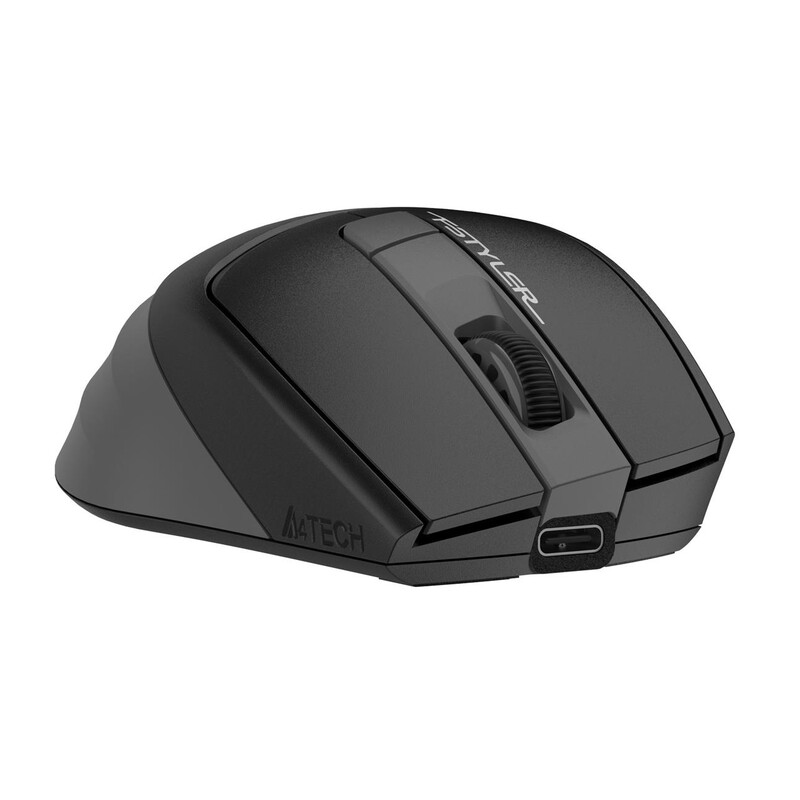 Мышь беспроводная A4Tech Fstyler FG35CS Plus Grey