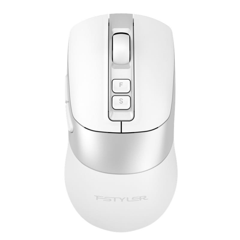Мышь беспроводная A4Tech Fstyler FG50 Plus White
