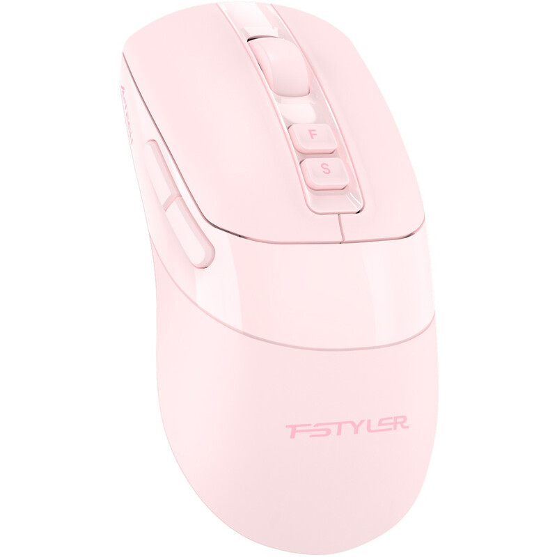 Мышь беспроводная A4Tech Fstyler FG50 Plus Pink