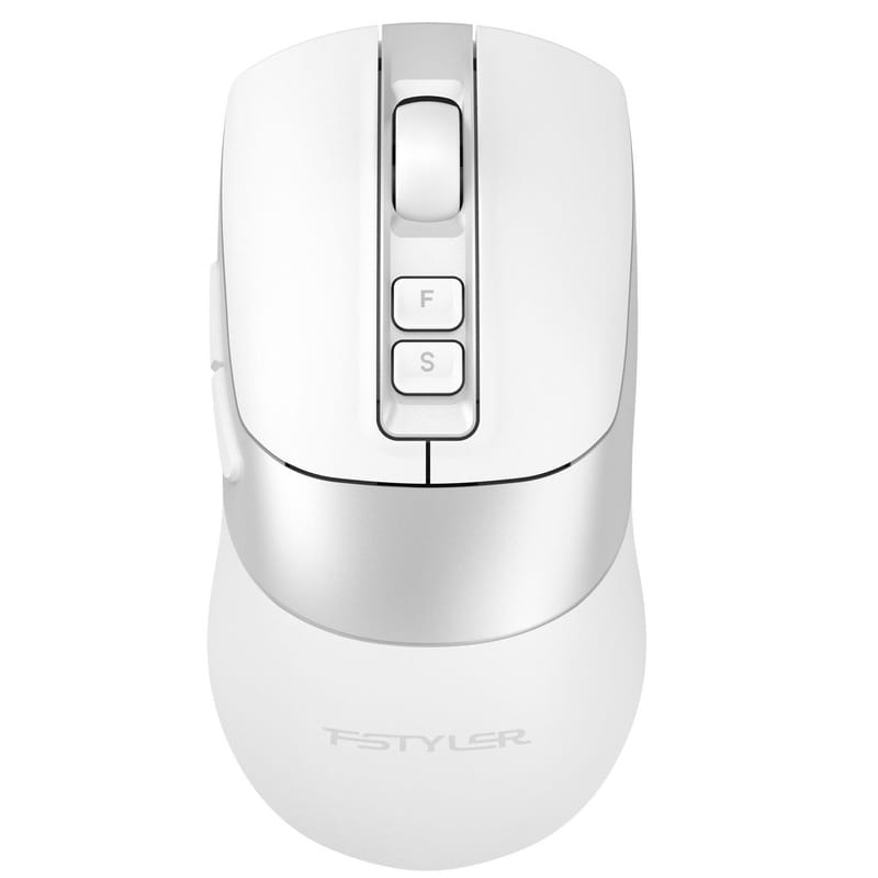 Мышь беспроводная A4Tech Fstyler FB50C Plus White