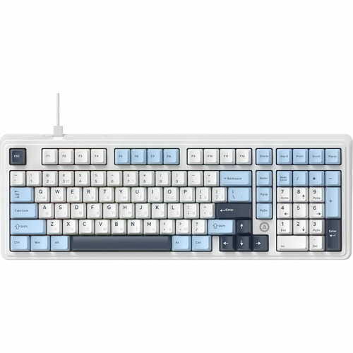 ▷ Клавиатура Ajazz AK980 Max Magnetic Switch Blue/White/Dark Blue