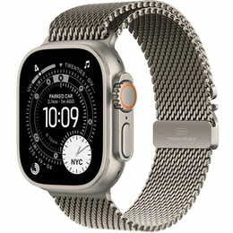 Смарт-часы Apple Watch Ultra 3 GPS + Cellular 49mm Natural Titanium Case with Natural Titanium Milanese Loop - Small (MEWW4QP/A)