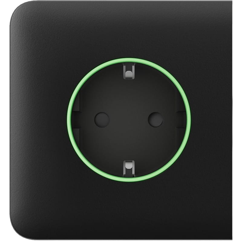 Боковая панель для встроенной розетки Ajax SideCover for Outlet smart [type F] Black