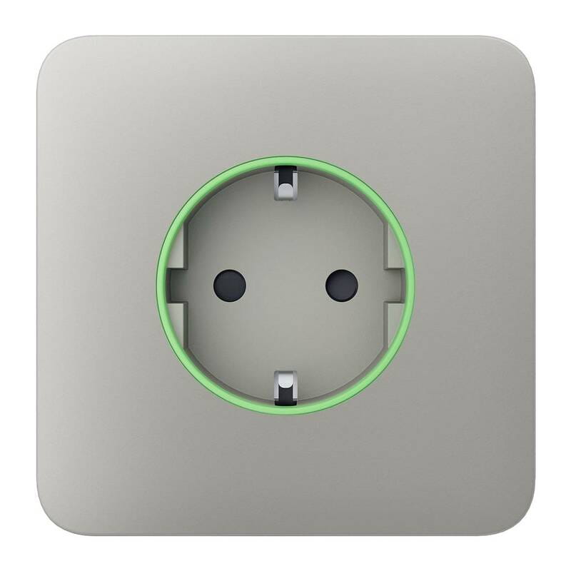 Передня панель для вбудованої розетки Ajax SoloCover for Outlet Jeweler Oyster