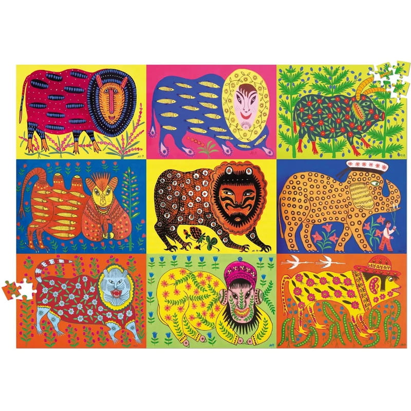 Пазл UkrainianPuzzles Звери Примаченко