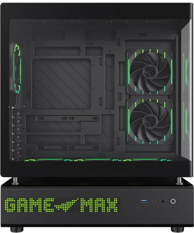 Корпус GameMax N90 BG Black