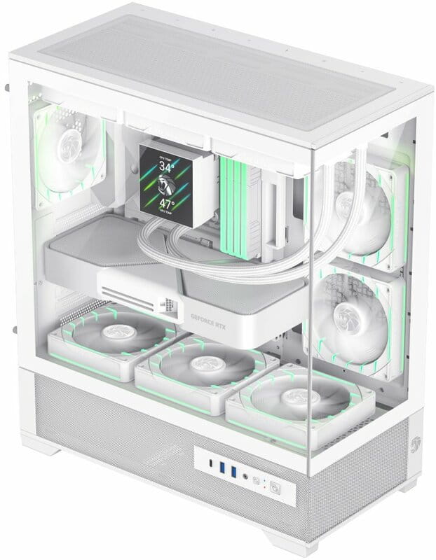 Корпус GameMax Vista 2 AW White