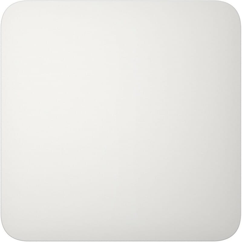 Кнопка для одноклавишного выключателя проходного типа Ajax SoloButton Dimmer 1-gang 2-way for LightSwitch, Jeweler White