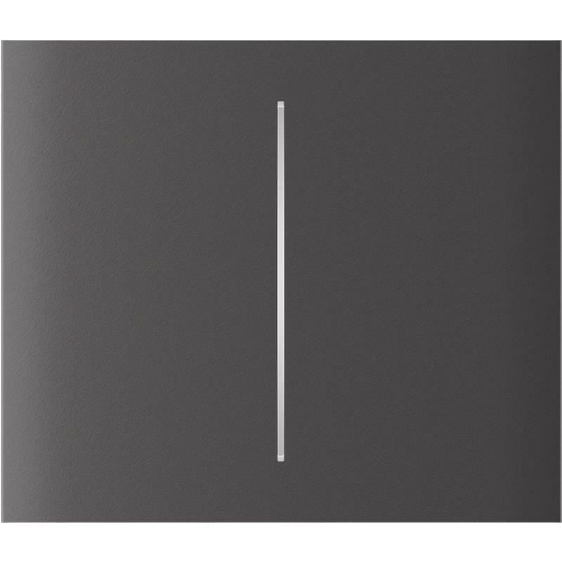 Кнопка центральна для двоклавішного вертикального вимикача Ajax CenterButton Vertical 2-gang for LightSwitch, Jeweler Grey