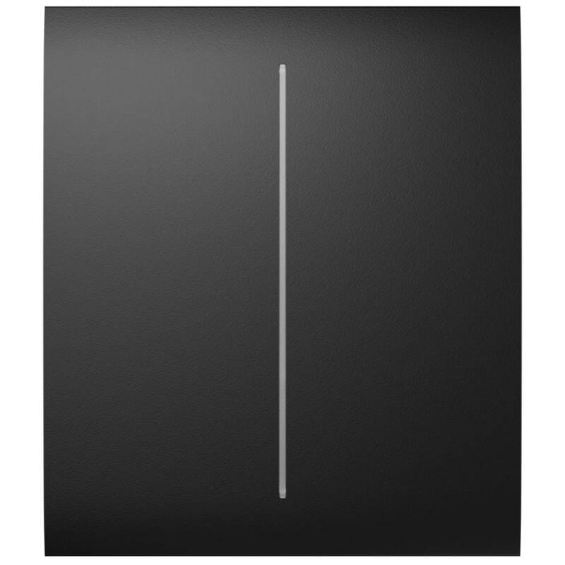 Кнопка центральна для двоклавішного вимикача Ajax CenterButton 2-gang for LightSwitch, Jeweler Black