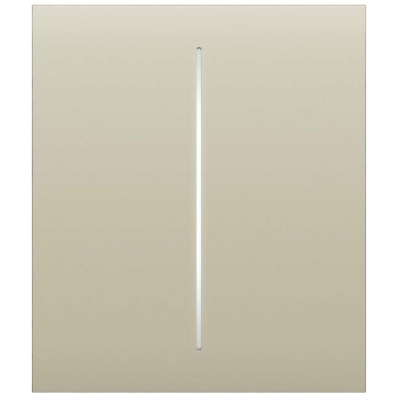 Кнопка центральна для двоклавішного вимикача Ajax CenterButton 2-gang for LightSwitch, Jeweler Ivory