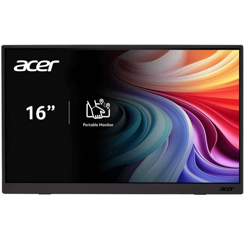 Монітор Acer 16" PM161Wbmiuux (UM.ZP1EE.012) IPS Black