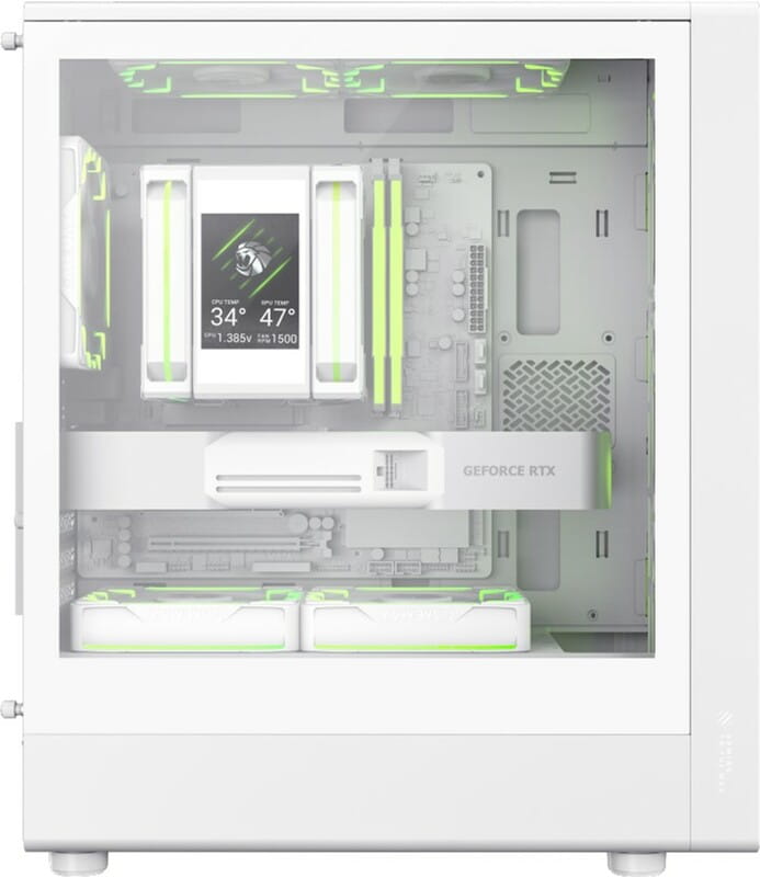 Корпус GameMax Aeris 330 GW White