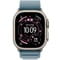 Фото - Смарт-годинник Apple Watch Ultra 3 GPS + Cellular 49mm Natural Titanium Case with Light Blue Alpine Loop - Medium (MEWM4QP/A) | click.ua