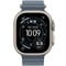 Фото - Смарт-годинник Apple Watch Ultra 3 GPS + Cellular 49mm Natural Titanium Case with Anchor Blue Ocean Band (MEWH4QP/A) | click.ua