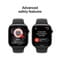 Фото - Смарт-годинник Apple Watch Ultra 3 GPS + Cellular 49mm Black Titanium Case with Black Alpine Loop - Small (MF0Q4QP/A) | click.ua