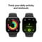 Фото - Смарт-годинник Apple Watch Ultra 3 GPS + Cellular 49mm Black Titanium Case with Black/Charcoal Trail Loop - S/M (MF1D4QP/A) | click.ua