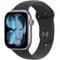 Фото - Смарт-годинник Apple Watch Series 11 GPS + Cellular 46mm Space Grey Aluminium Case with Black Sport Band - M/L (MFCA4RK/A) | click.ua