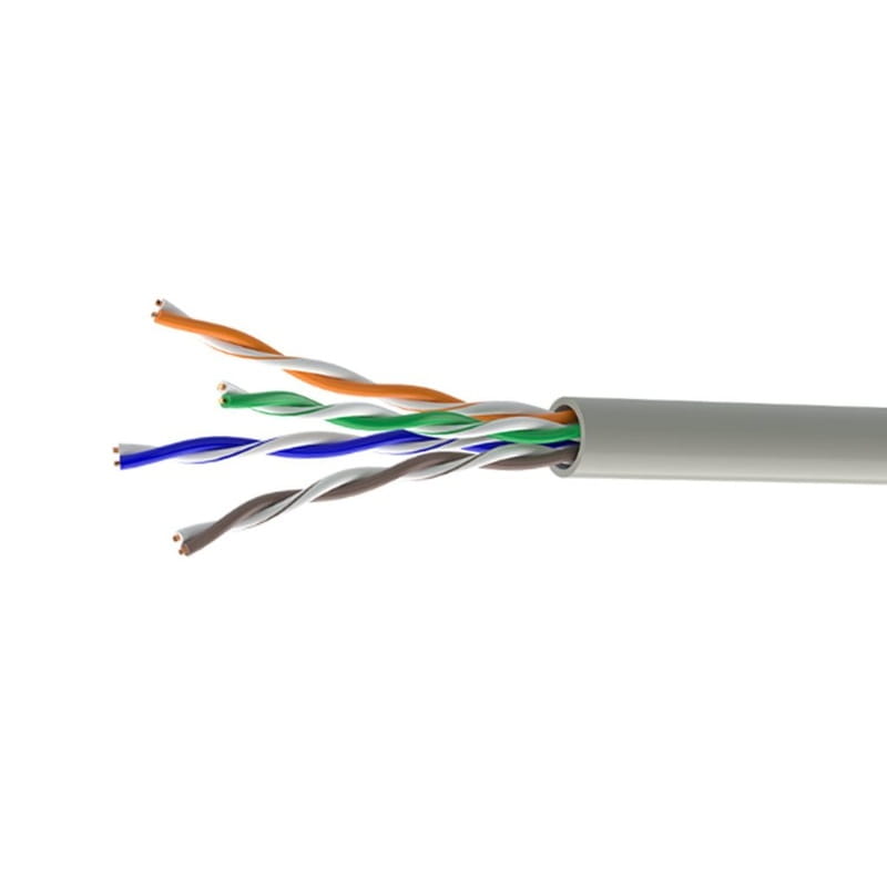 Кабель витая пара КПВнг-HF-ВП (350) 4х2х0,50 (U/UTP-cat.5E LSFROH), 305м (49264)