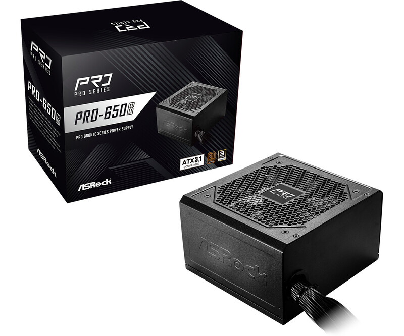 Блок живлення ASRock PRO-650B 650W