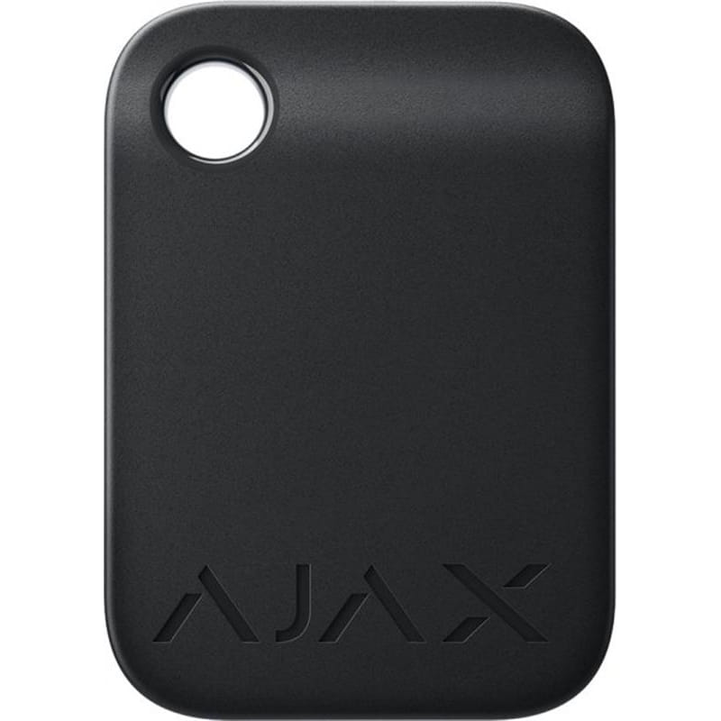 Бесконтактный брелок Ajax Tag Black для клавиатуры KeyPad Plus