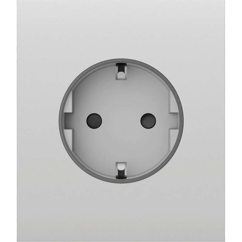 Центральна панель для вбудованої розетки Ajax CenterCover for Outlet Basic White