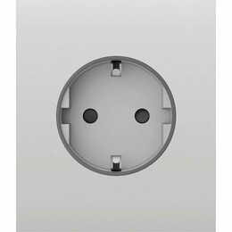 Центральна панель для вбудованої розетки Ajax CenterCover for Outlet Basic White