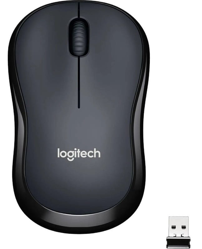 Мышь беспроводная Logitech M220 Silent Charcoal (910-004878)