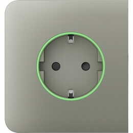 Бічна панель для вбудованої розетки Ajax SideCover for Outlet Smart Jeweler Olive