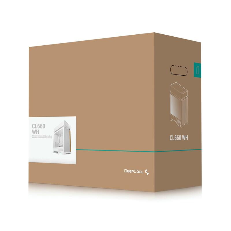 Корпус DeepCool CL660 White (R-CL660-WHNNA0-G-1)