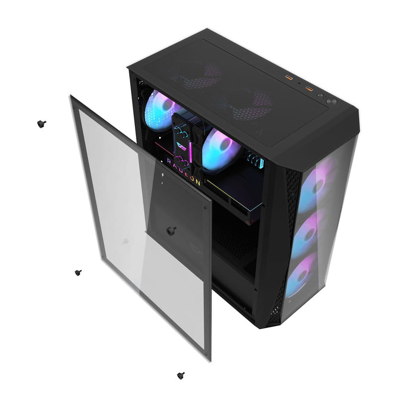 Корпус DarkFlash DK352 Plus Black