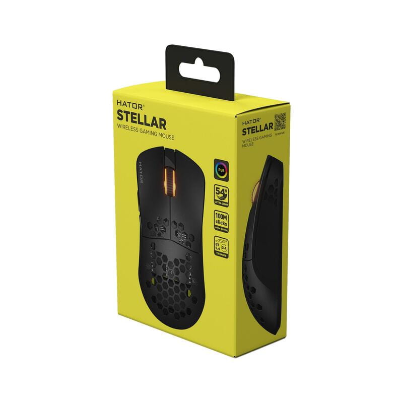 Мышь Hator Stellar Wireless Black (HTM650)