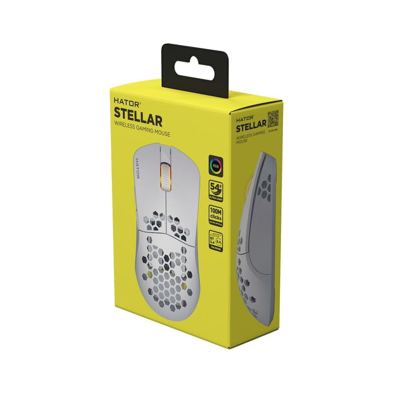 Миша Hator Stellar Wireless White (HTM651)