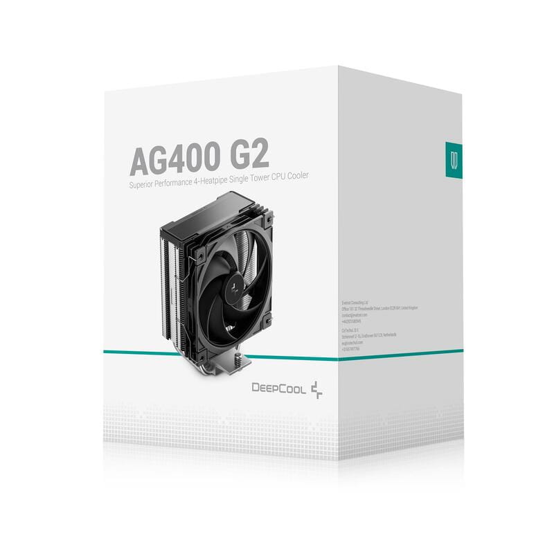 Кулер процессорный DeepCool AG400 G2 (R-AG400-BKNPMG2-G)