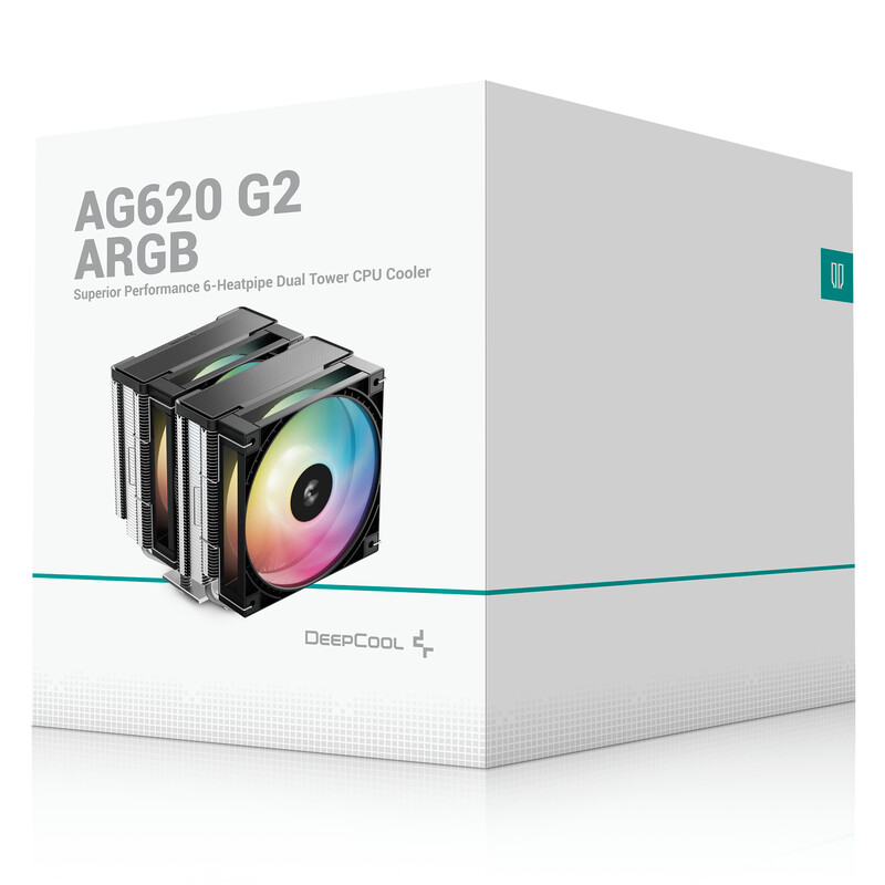 Кулер процессорный DeepCool AG620 G2 ARGB (R-AG620-BKAMMG2-G)
