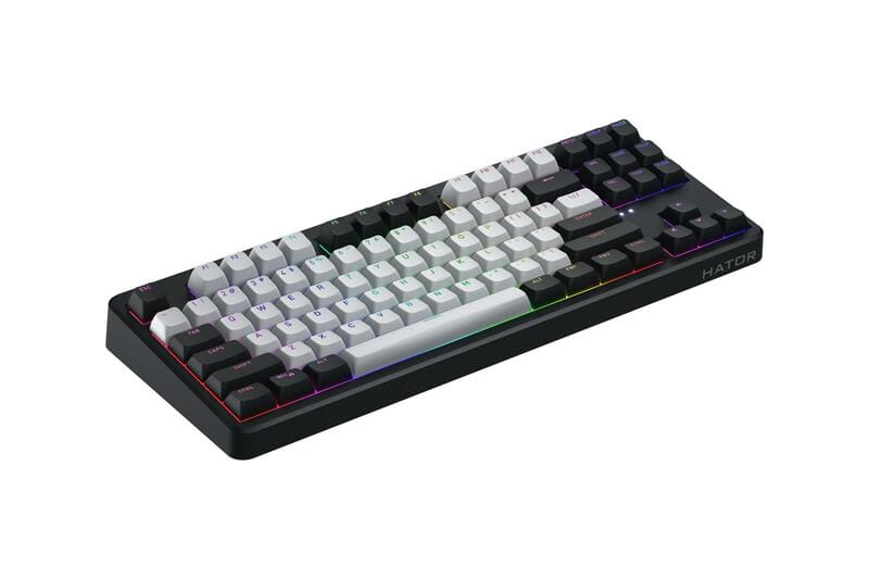 Клавіатура бездротова Hator Rockfall 3 Mecha TKL Wireless Orange Black (HTK850)