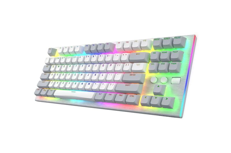 Клавіатура Hator Gravity TKL Orange White (HTK561)