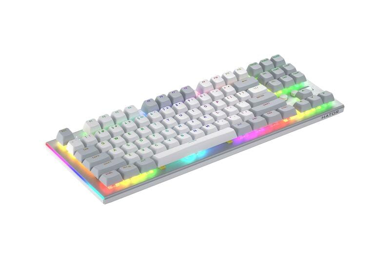 Клавіатура Hator Gravity TKL Orange White (HTK561)