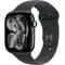 Фото - Смарт-годинник Apple Watch Series 11 GPS 46mm Jet Black Aluminium Case with Black Sport Band - M/L (MEUX4RK/A) | click.ua
