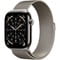 Фото - Смарт-годинник Apple Watch Series 11 GPS + Cellular 42mm Natural Titanium Case with Natural Milanese Loop (MF8P4RK/A) | click.ua